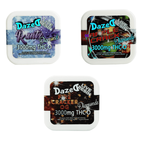 Dazed 3 Gram Sauce & Diamonds THC-O