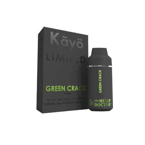 Kayo Limited 3 Gram Delta-8, Delta-9, HHC, THC-P & Delta-9 Live Rosin Disposable
