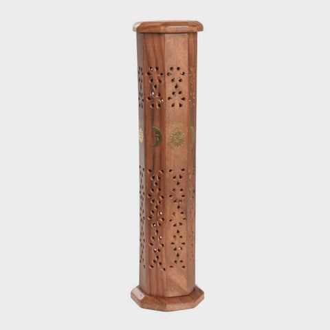 Sun And Moon Standing Incense Burner