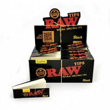 Raw Black Perforated Tips