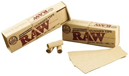 Raw Gummed Tips Perforated