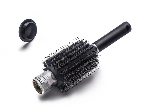 Hair Brush Stash Can