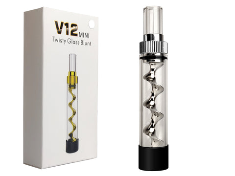 V12 Glass Twisty Blunt