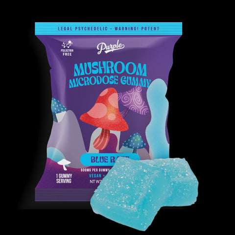 Purple Enhanced Microdose Gummies 2 Count