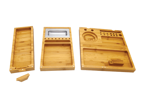 Raw- Triple Flip Rolling Tray
