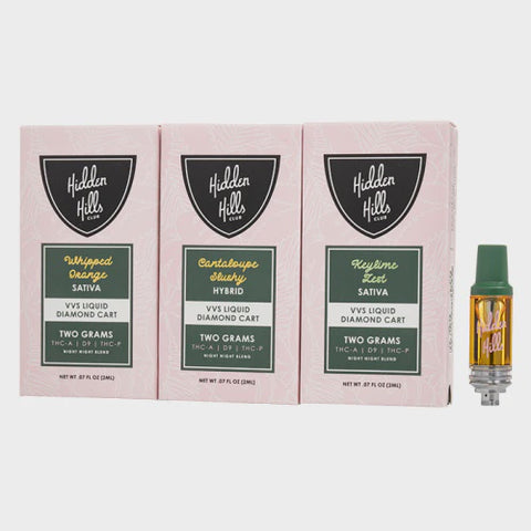 Hidden Hills 2 Gram THC-A, Delta-9 & THC-P Cartridge