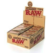 Raw WIDE Perforated Tips