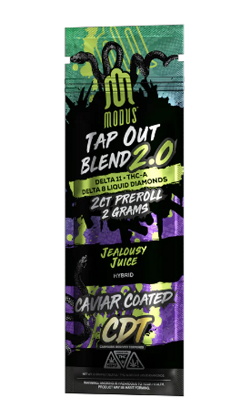 Modus Tap Out Blend 2.0 Delta-11, THC-A & Delta-8 Liquid Diamonds Pre ...
