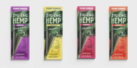 Zig-Zag Hemp Cones